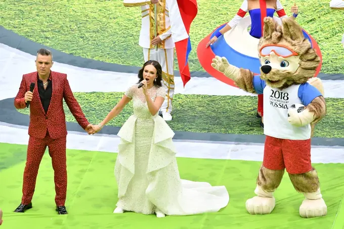 cérémonie d'ouverture coupe du monde 2018